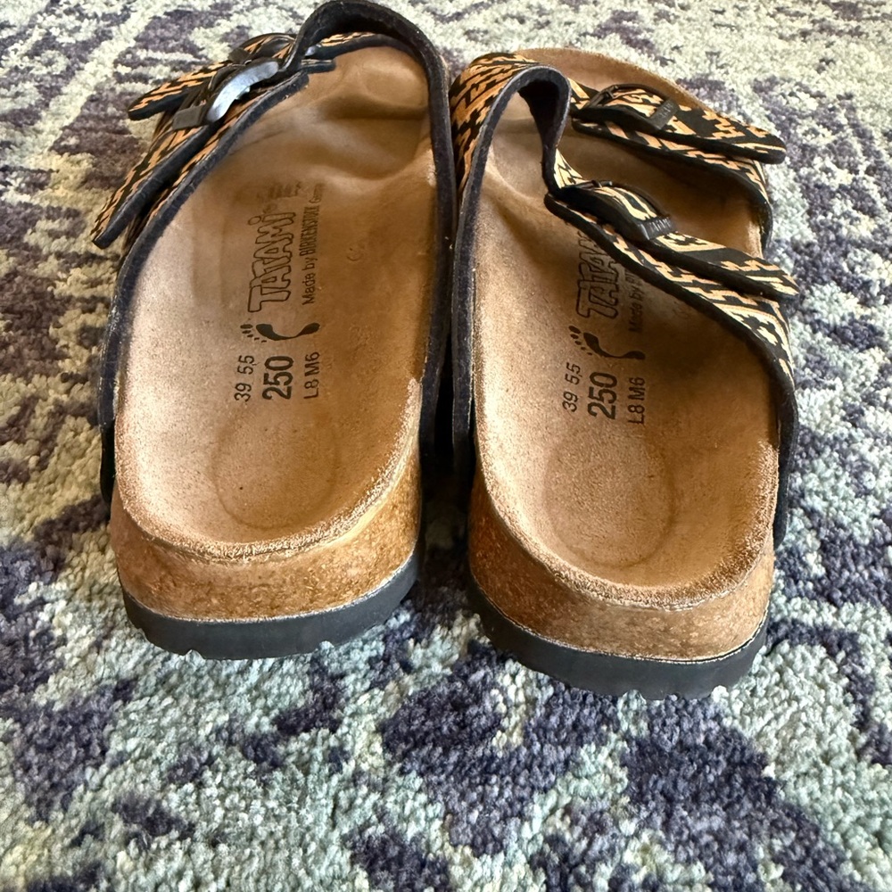 Birkenstock Aztec Western Print Size 39 (US 8) Women’s Tatami Sandal Summer Boho - Picture 7 of 7